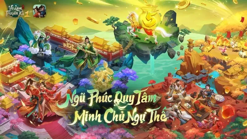 Võ Lâm Truyền Kỳ 1 Mobile: 5 Năm Một Chặng Đường - Triệu Bước Chân Đồng Hành