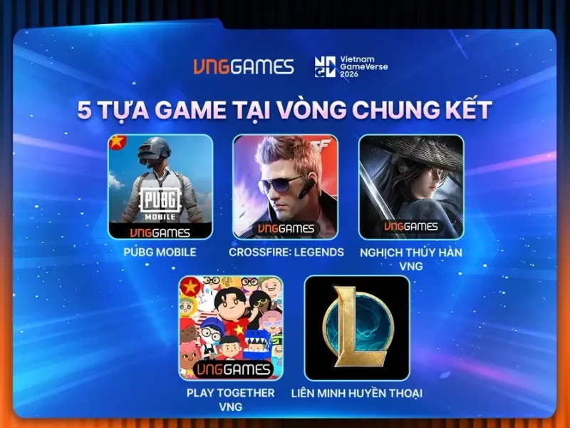 VNGGames ghi dấu ấn tại vòng chung kết Vietnam Game Awards 2026
