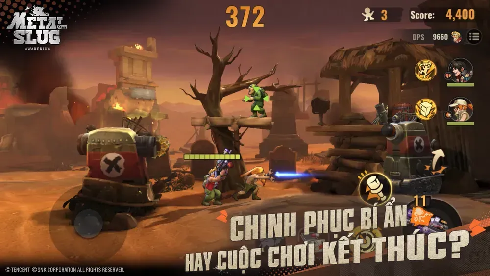Metal Slug: Awakening mang nhiều Easter Egg đến người chơi
