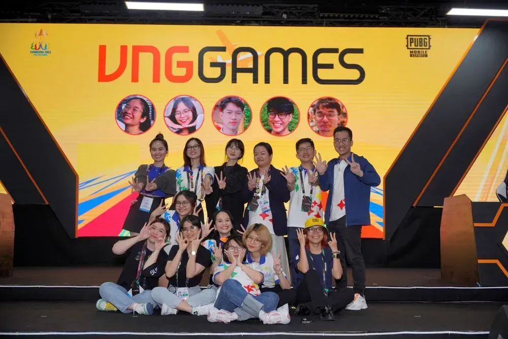 Đội ngũ Ban tổ chức dự án SEA Games 32 của VNG