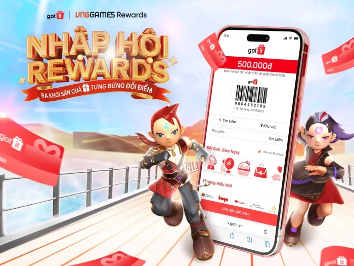 Got It khiến cuộc chơi săn thưởng nhập hội VNGGames Rewards nóng hơn bao giờ hết